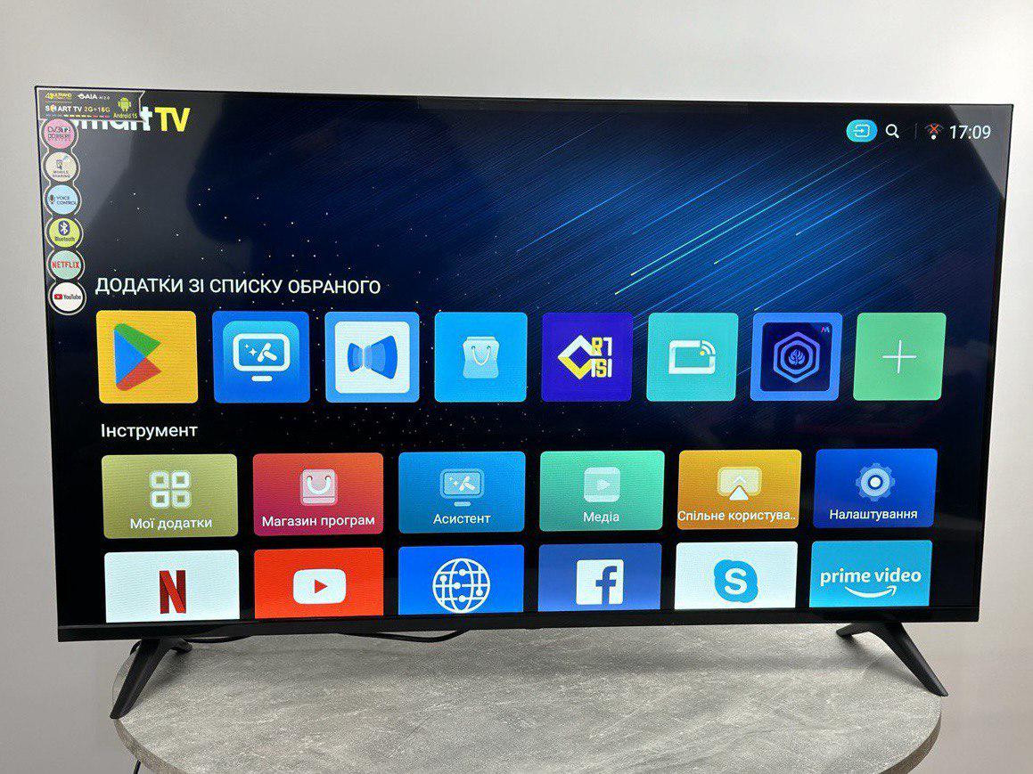 Телевізор Smart TV WIFI UHD Android 15 34" (UA32S00) - фото 3