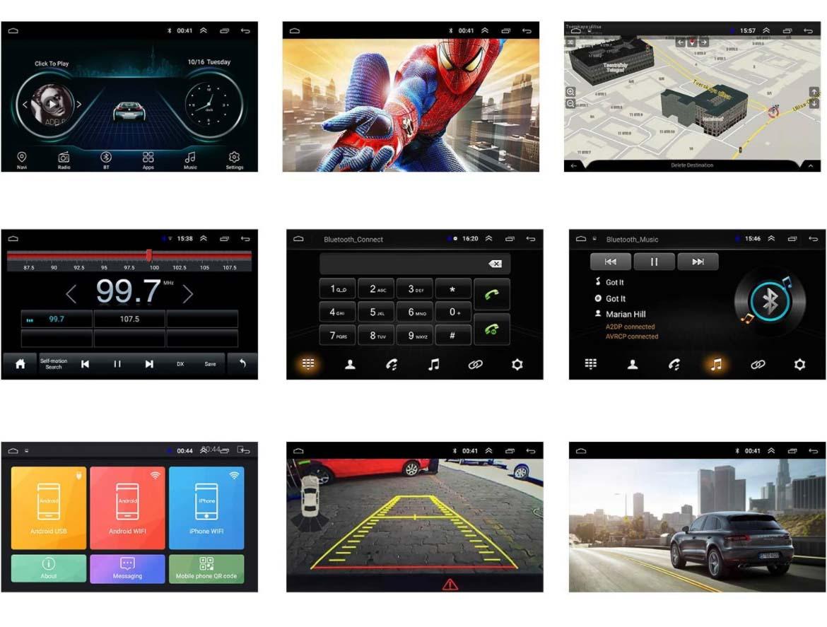 Магнітола в авто Android 2-din з GPS/WI-Fi/Bluetooth (29164501) - фото 2 Магнітола в авто Android 2-din з GPS/WI-Fi/Bluetooth (29164501) - фото 2