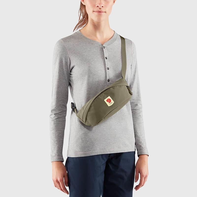 Поясна сумка Fjallraven Ulvo Hip Pack Medium Dark Grey (23165.030) - фото 7