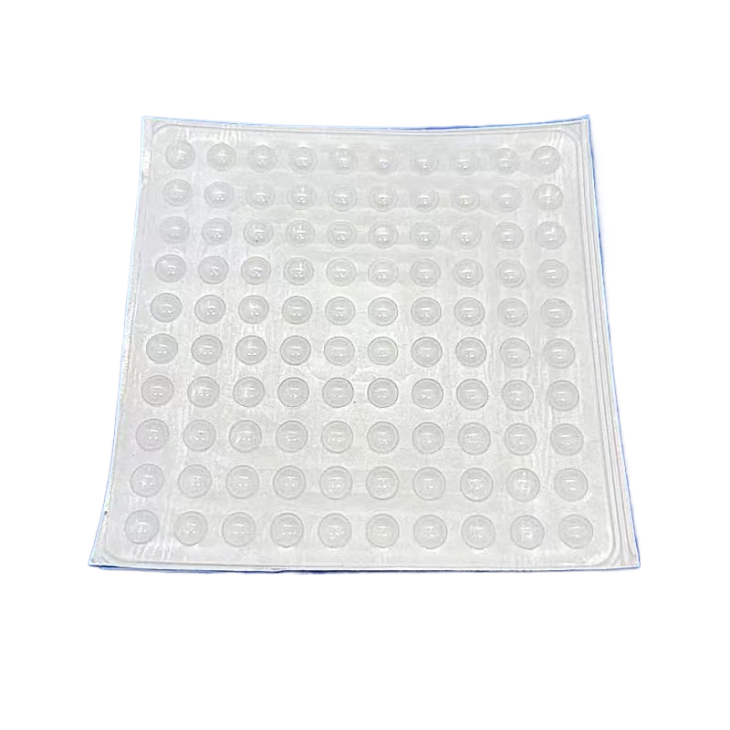 Набор мягких накладок-подушечек самоклеящихся для защиты мебели от ударов 100 шт. 6х2 мм Прозрачный (R9404)