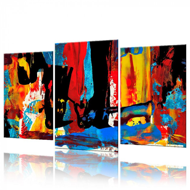 Картина модульна 3 частини ArtStar Абстракція 70х105 см ADA0017_2