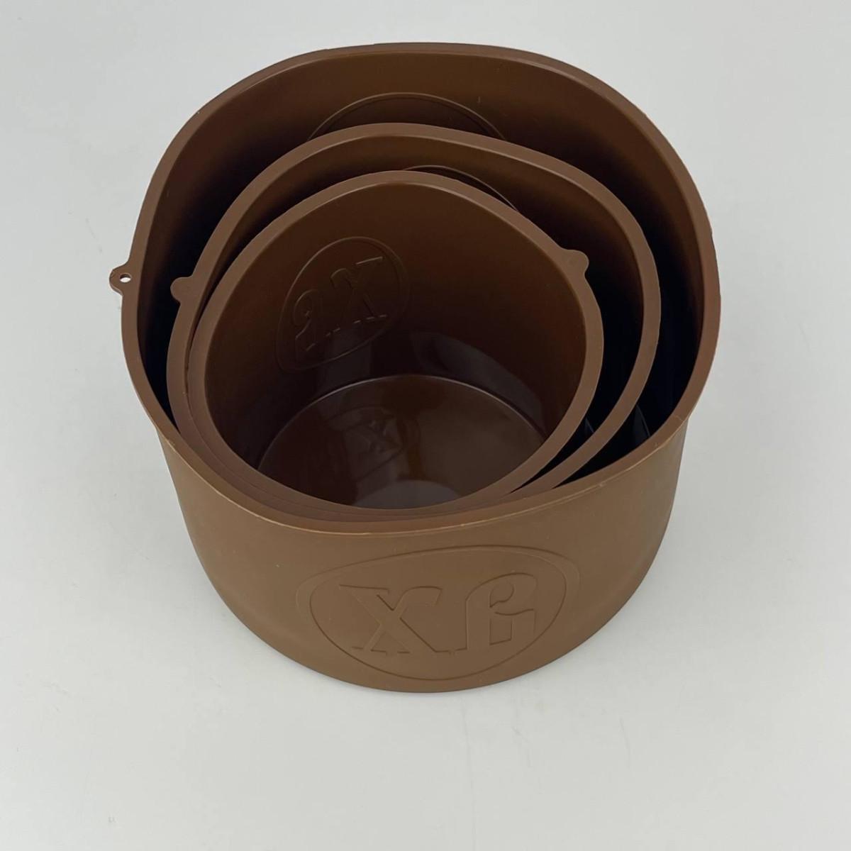 Набор силиконовых форм для выпекания пасхи 6752 (436020) - фото 6 Набор силиконовых форм для выпекания пасхи 6752 (436020) - фото 6