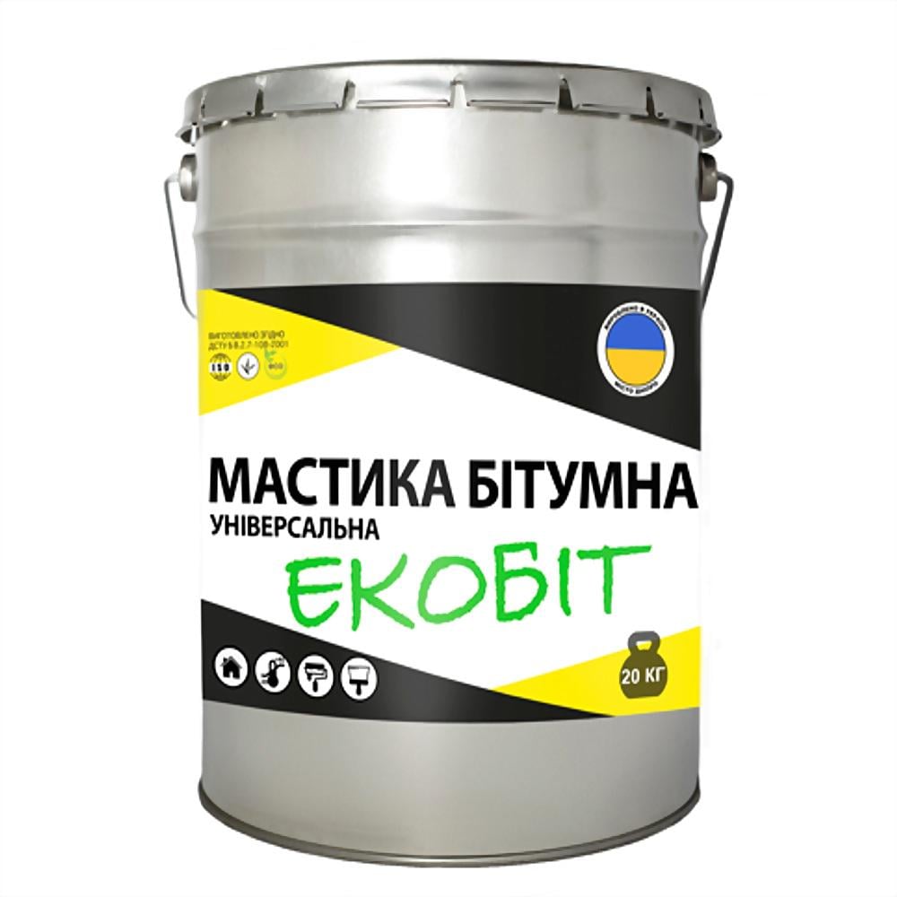 Мастика битумная универсальная ЭКОБИТ 20 кг (0110356)