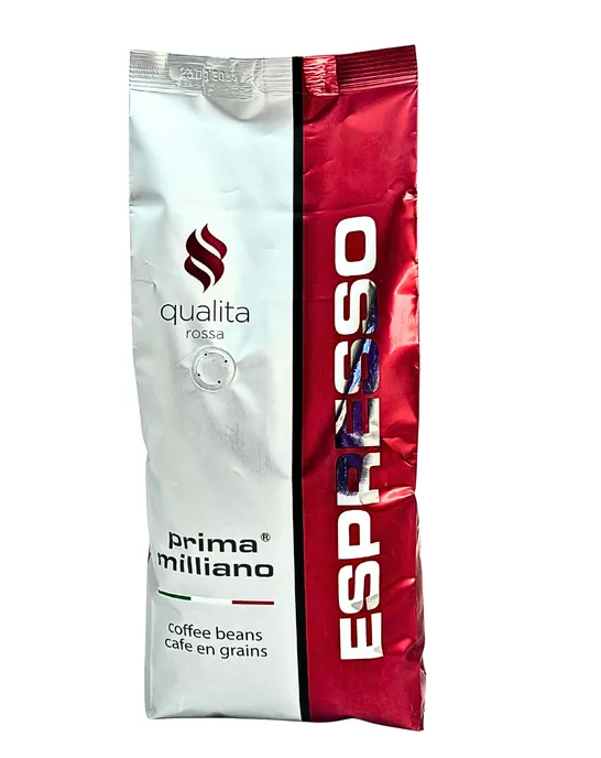 Кава зернова Prima Milliano Espresso Qualita Rossa 1 кг