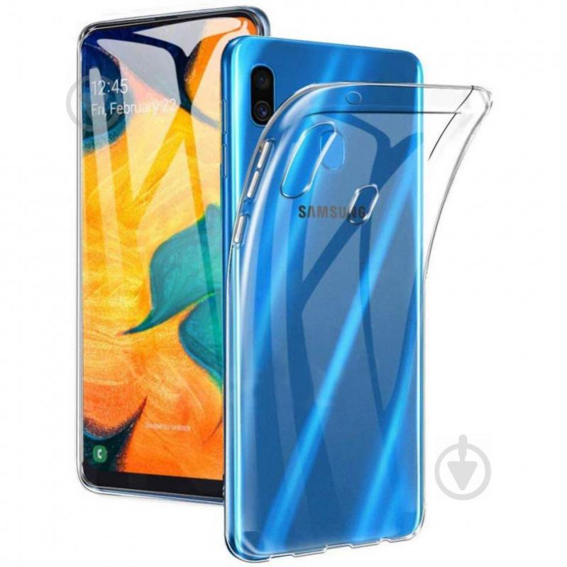 TPU чехол Epic Transparent 1,0mm для Samsung Galaxy A20 / A30 Бесцветный (771098)