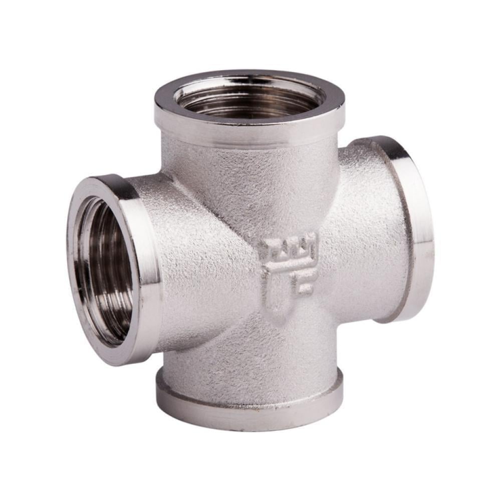 Крестовина Thermo Alliance Forte 1/2" ВВВВ никелированная (SF35415)