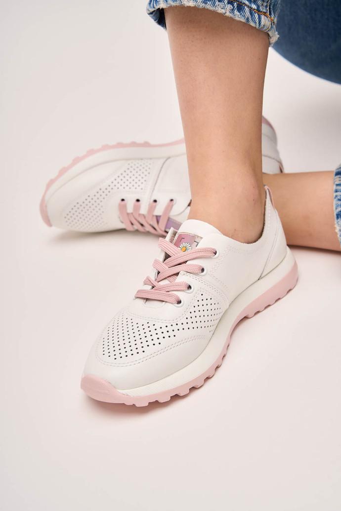 Кроссовки женские AllShoes р. 36 Белый (168021)