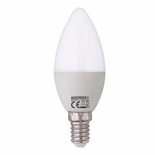 Світлодіодна лампа-свічка HOROZ ELECTRIC SMD 6W 6400K E14 480 Lm 175-250V (001-003-0006-011) Світлодіодна лампа-свічка HOROZ ELECTRIC SMD 6W 6400K E14 480 Lm 175-250V (001-003-0006-011)