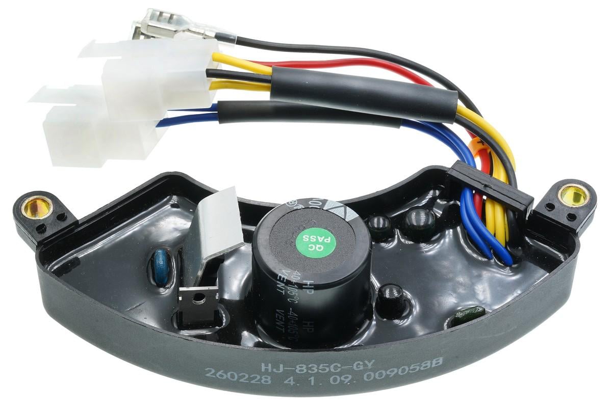 Регулятор генератора AVR 7 кВт 380В 3-фазы PRO MCU цифровой X2 GY (gen1636)
