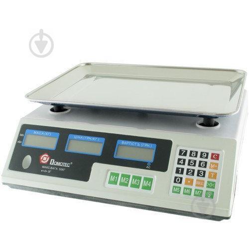 Ваги торговельні електронні Domotec MS-228 50 кг (258654) - фото 4