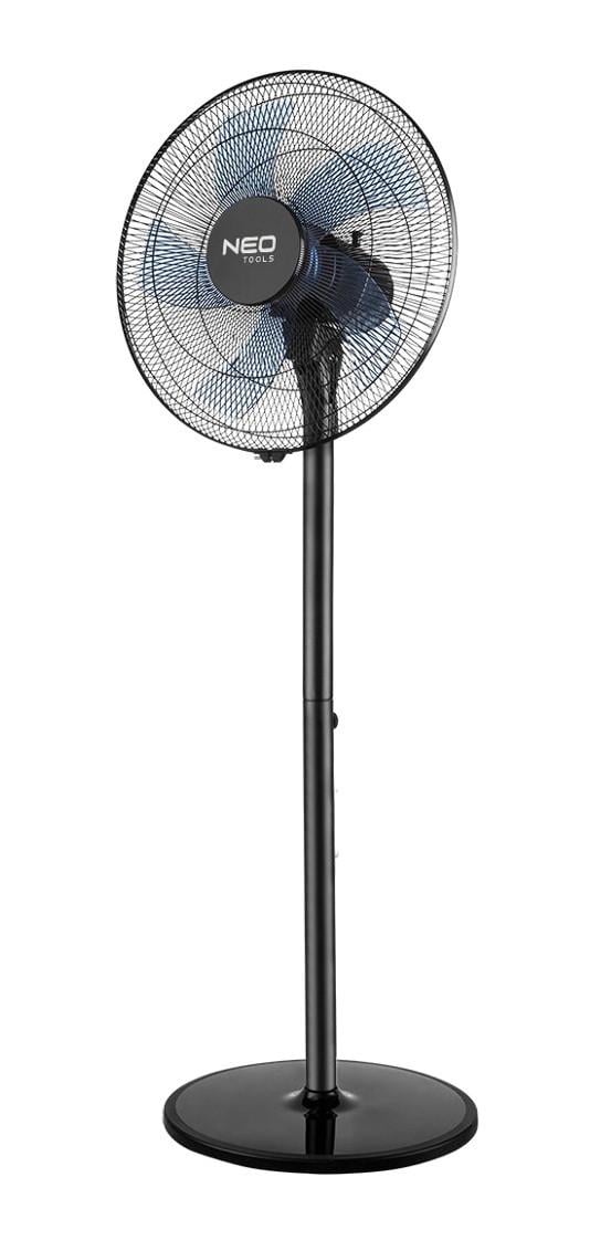 Вентилятор кімнатний підлоговий Neo Tools 50 Вт 40 см Чорний (90-001)