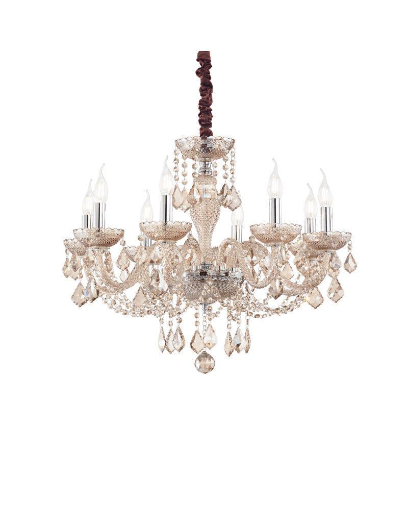 Люстра подвесная Ideal Lux sp8 Rose (166889) Люстра подвесная Ideal Lux sp8 Rose (166889)