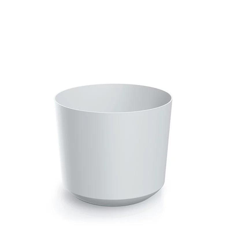 Горшок для цветов Prosperplast Tubo круглый 20х20х17,7 см Белый (66293-449)