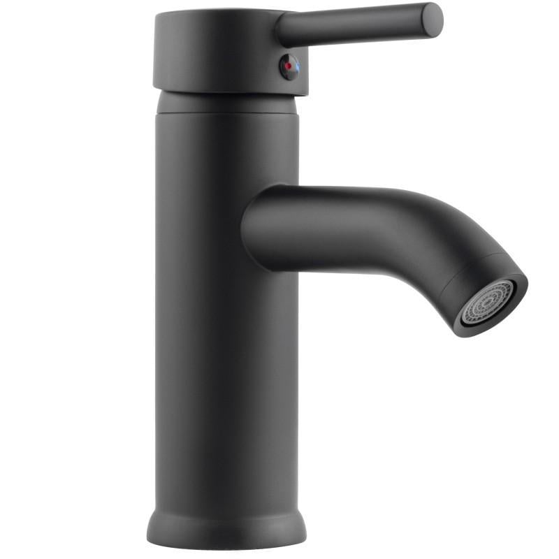 Смеситель для умывальника Yoka BU.SPA-24-BLK однорычажный Черный (173439)