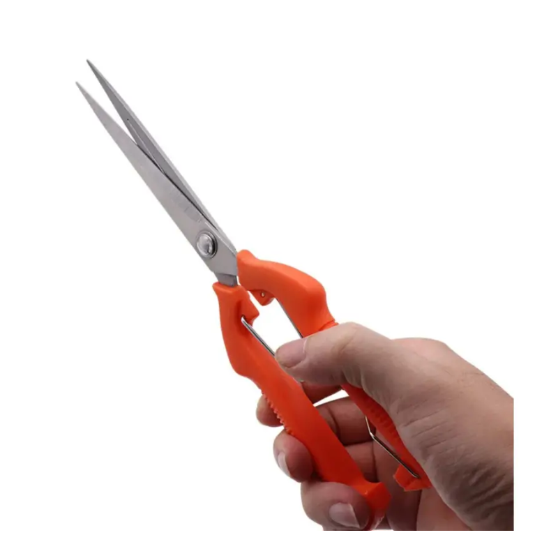 Секатор для обрізання квітів та овочів HAO NONG FU з прогумованими ручками (2554217205) - фото 8