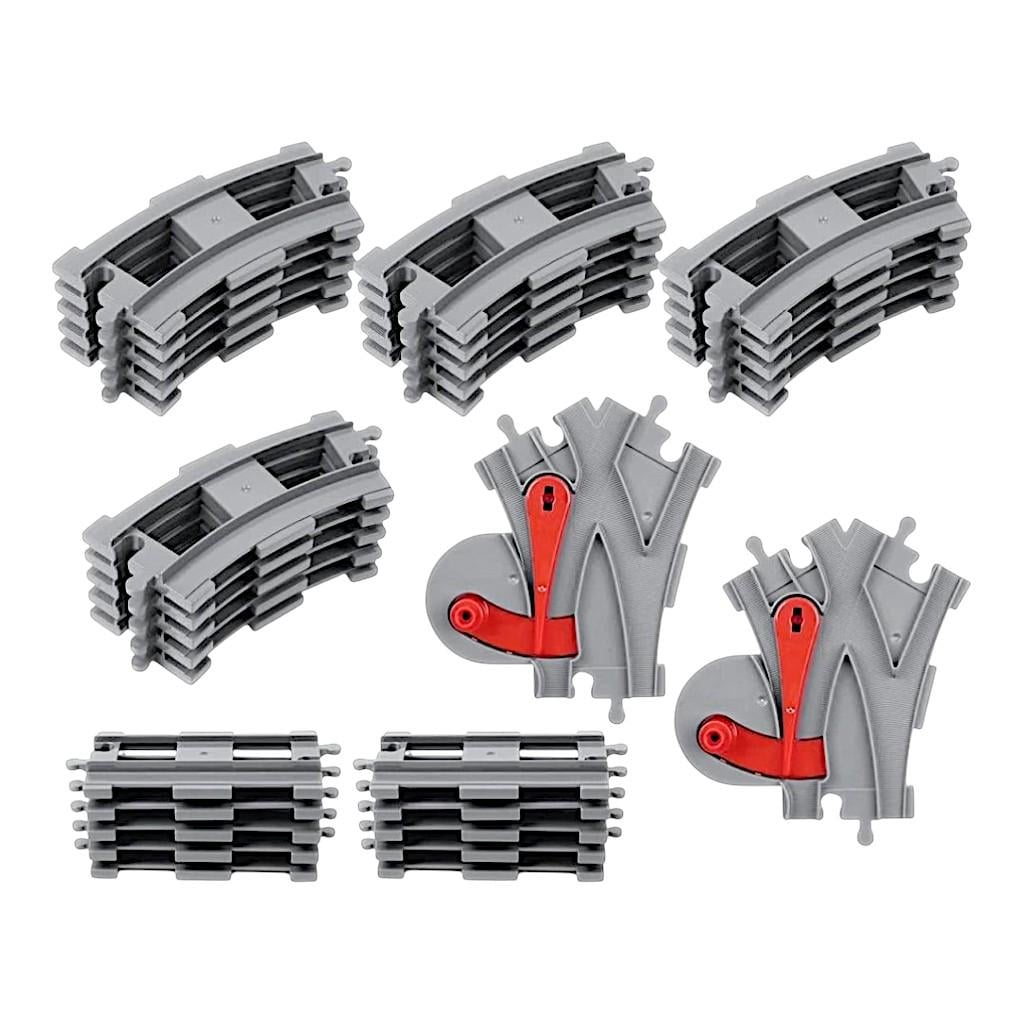 Набір залізничних колій Bausteine Zug Schienen Set 32PCS (35215750) Набір залізничних колій Bausteine Zug Schienen Set 32PCS (35215750)