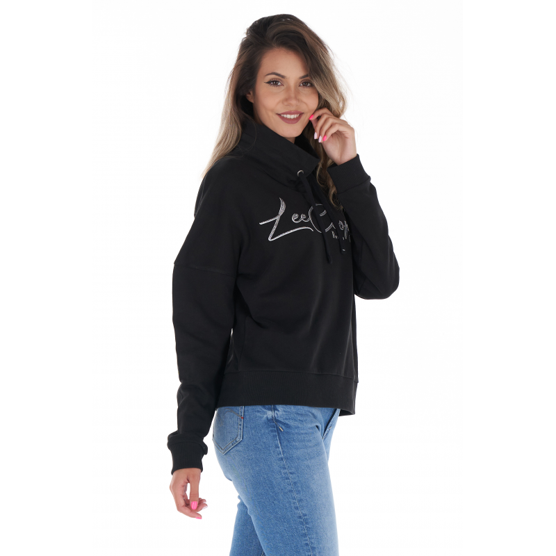 Світшот жіночий Lee Cooper L Чорний (20395355) - фото 4 Світшот жіночий Lee Cooper L Чорний (20395355) - фото 4