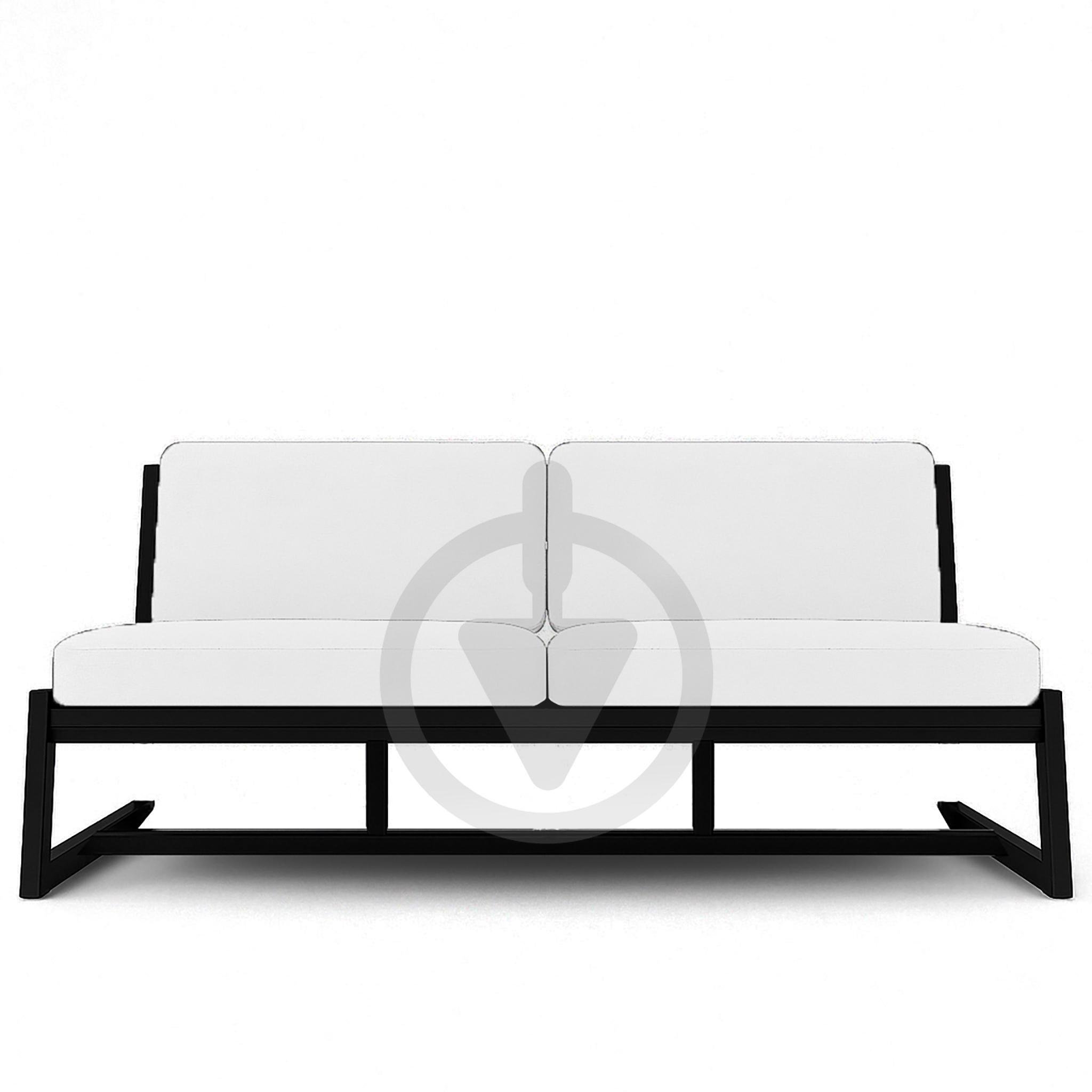 Диван металлический AVVS Атлас лофт велюр 156 см Белый - фото 2 Диван металлический AVVS Атлас лофт велюр 156 см Белый - фото 2