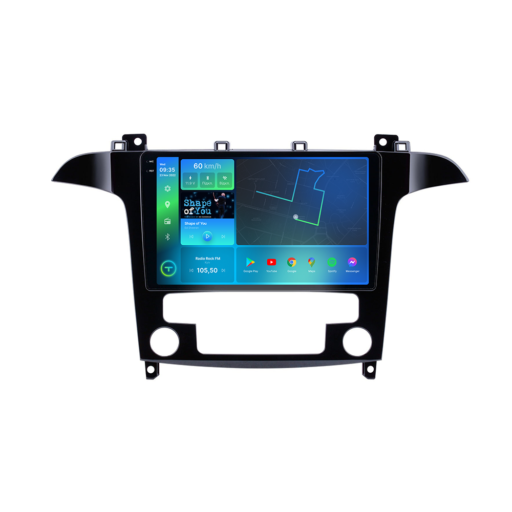 Магнитола штатная Torssen 2K Ford S-max 08-10 climate FL9 4+64Gb 4G Carplay DSP (202305623)
