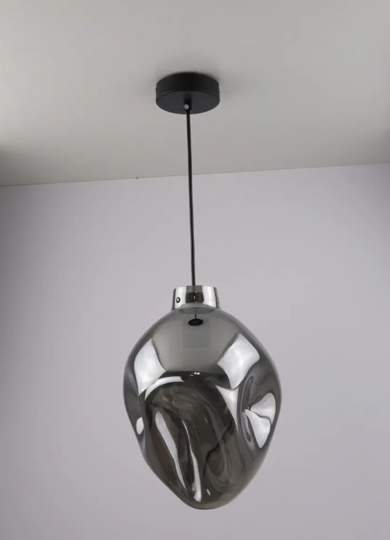 Люстра потолочная подвесная в стиле LOFT 0588/1G Черный (NA005058)