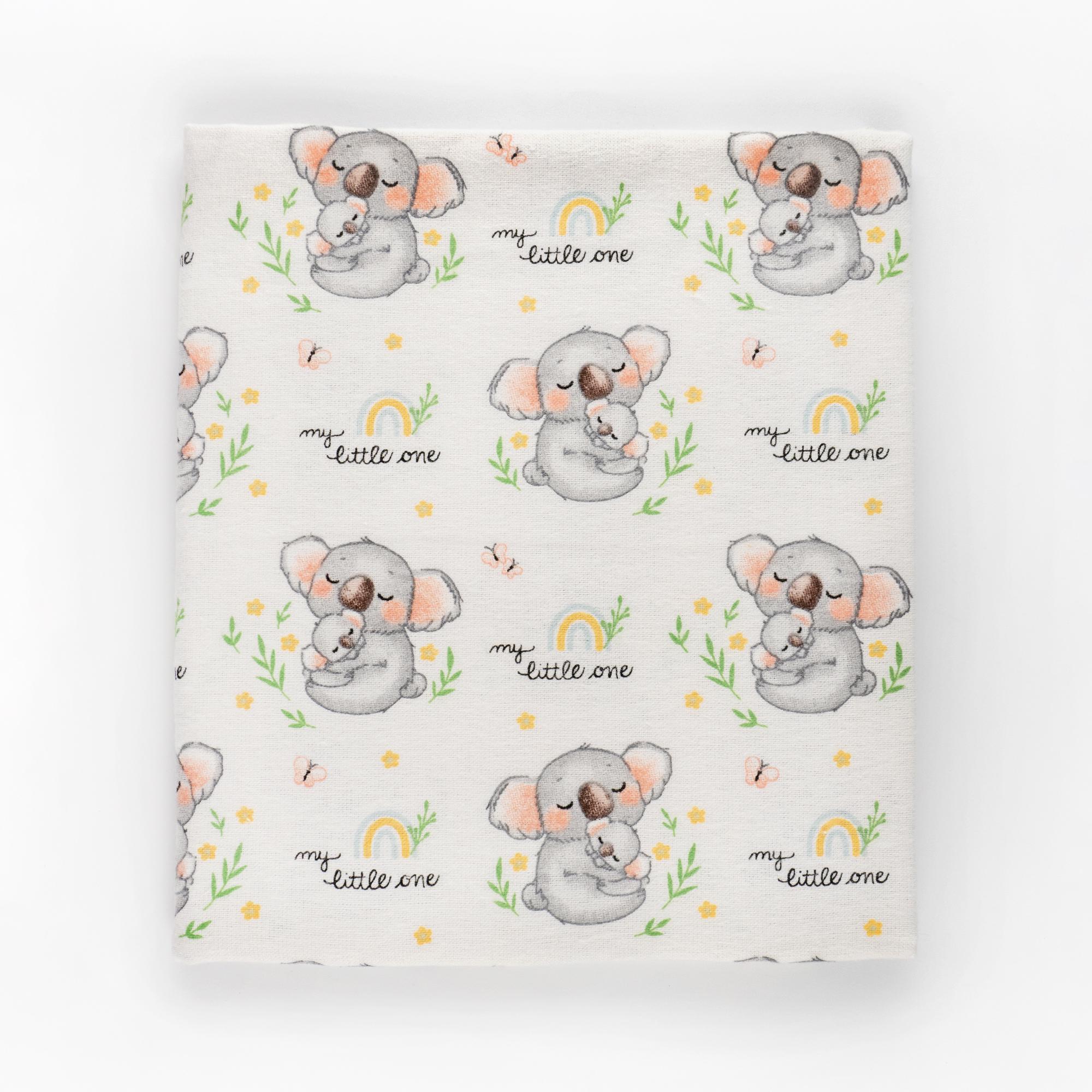 Пелюшка для малюків Dexter's Koala 90х100 см Різнокольоровий (20274)