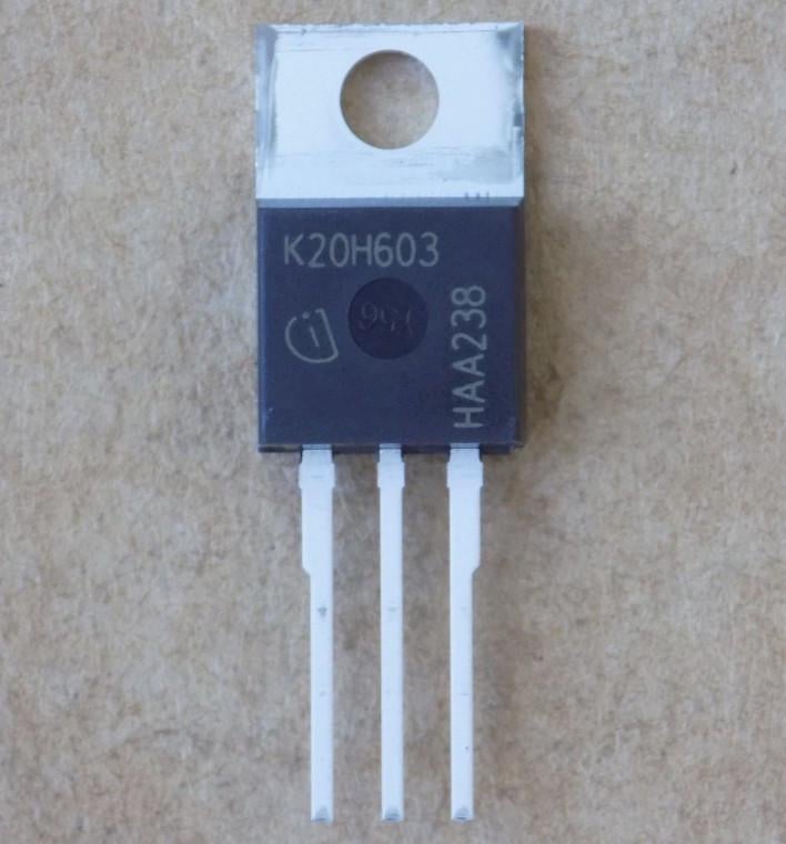 Транзистор K20H603 IKP20N60H3/TO220 (51661)