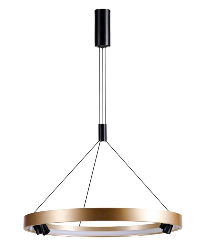 Подвесной светильник Azzardo AZ5834 Serafino LED 7x34W 3000K 2720Lm IP20 Золотой (35993357)