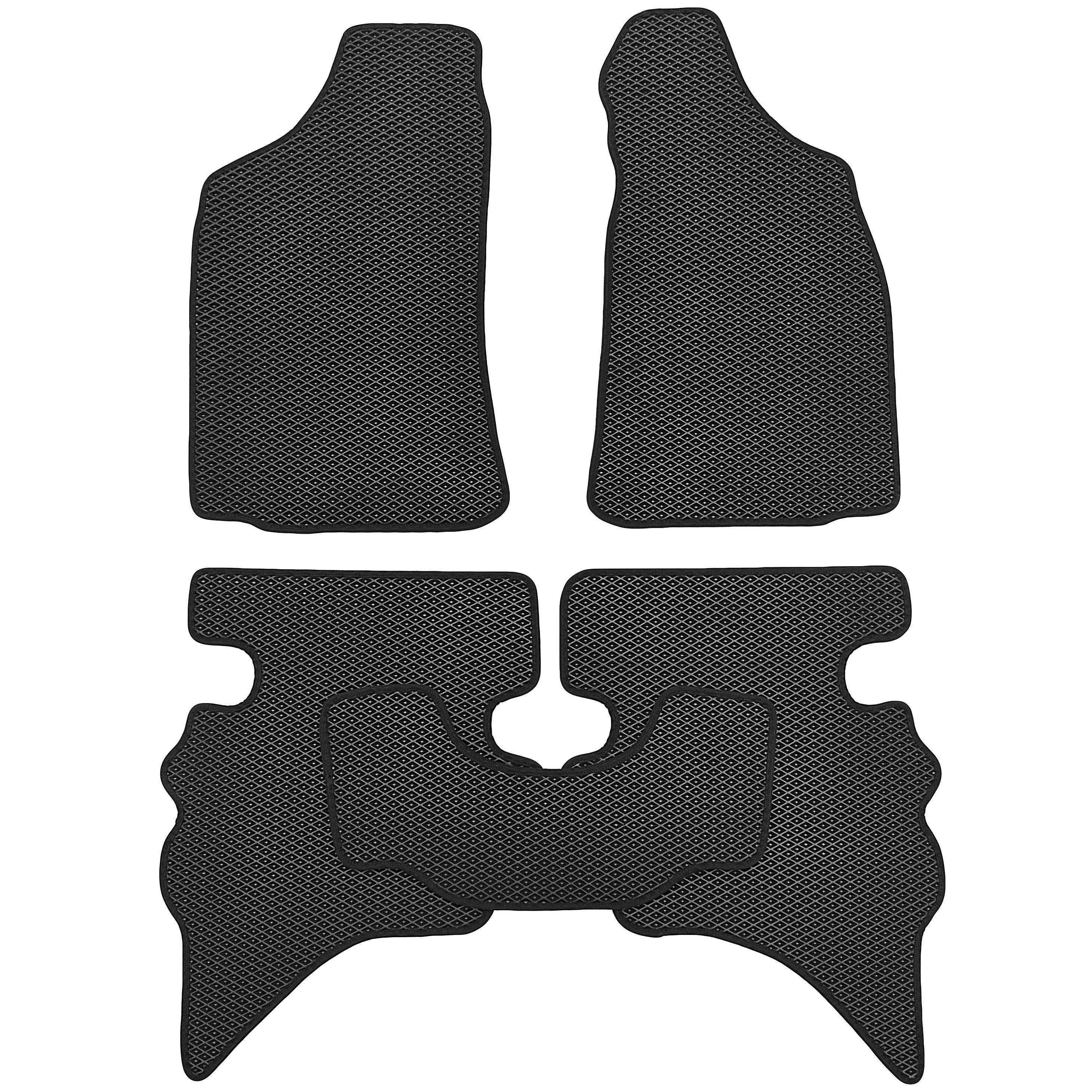 Коврики в салон Kinetic для Mazda BT-50 '07 EVA-полимерные Черный Коврики в салон Kinetic для Mazda BT-50 '07 EVA-полимерные Черный