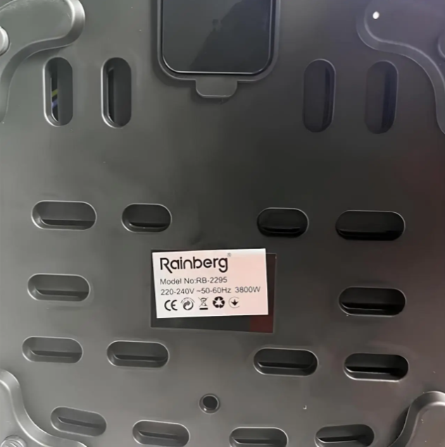 Фритюрница для приготовления электрическая Rainberg без масла 3800 Вт 8,5 л - фото 7 Фритюрница для приготовления электрическая Rainberg без масла 3800 Вт 8,5 л - фото 7