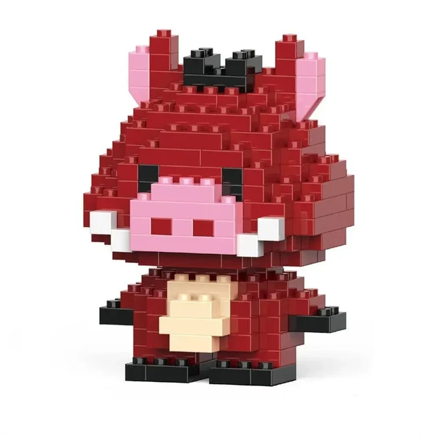 Конструктор-пазл детский 3D Bricks Пумба развивающий 6,8 см (1000-ZB-1622)