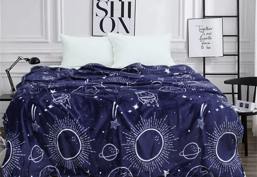 Плед велсофт TAG Tekstil VL-FL015 200x220 см (1802)