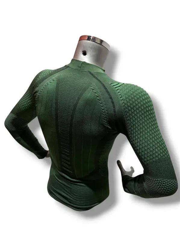 Термофутболка чоловіча з довгим рукавом Accapi Ergoracing Military/Black - фото 6 Термофутболка чоловіча з довгим рукавом Accapi Ergoracing Military/Black - фото 6