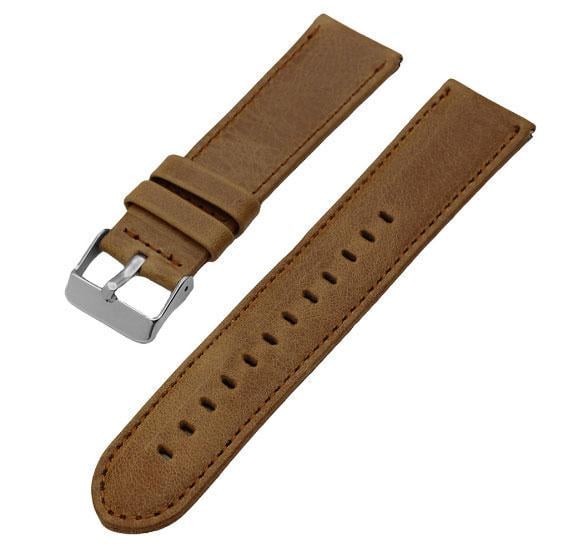 Кожаный ремешок для часов Motorola Moto 360 2nd gen 42 мм Light Brown (738922253) - фото 4 Кожаный ремешок для часов Motorola Moto 360 2nd gen 42 мм Light Brown (738922253) - фото 4