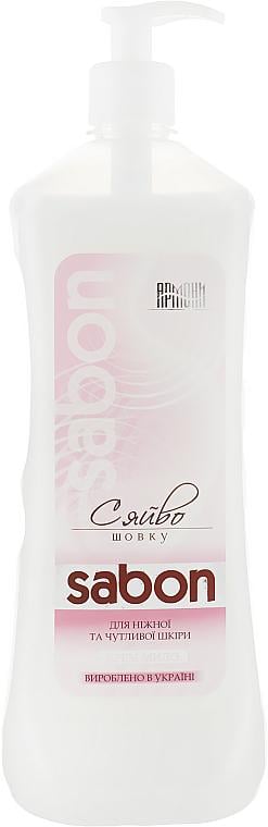 Рідке крем-мило Армоні Sabon Сяйво шовку з дозатором 1000 мл