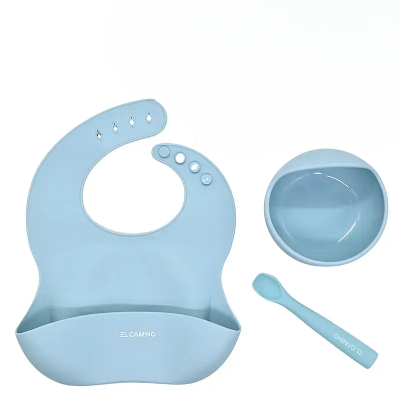 Набір силіконового посуду El Camino ME 1173 Блакитний (2558160498)