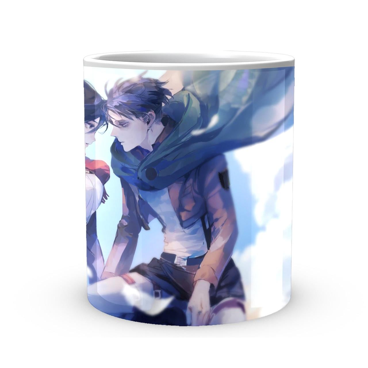 Чашка Attack on Titan герои