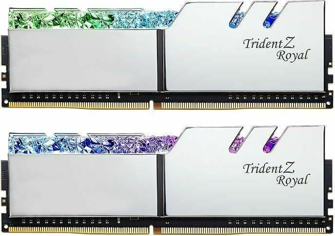 Оперативна пам'ять для ПК G.Skill 64 GB 2x32 GB DDR4 4400 MHz Trident Z Royal (F4-4400C19D-64GTRS)