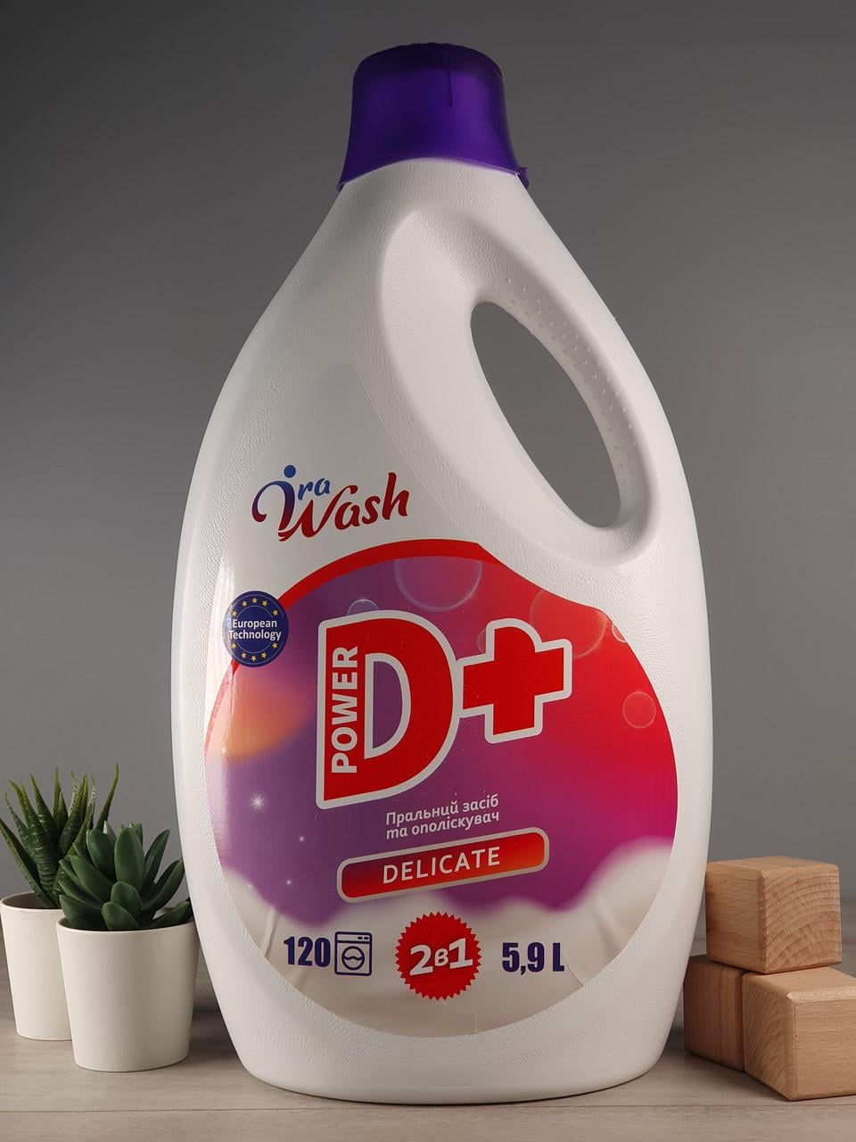 Гель для стирки Ira Wash Delicate D + 5,9 л 120 стирок (1900229477)
