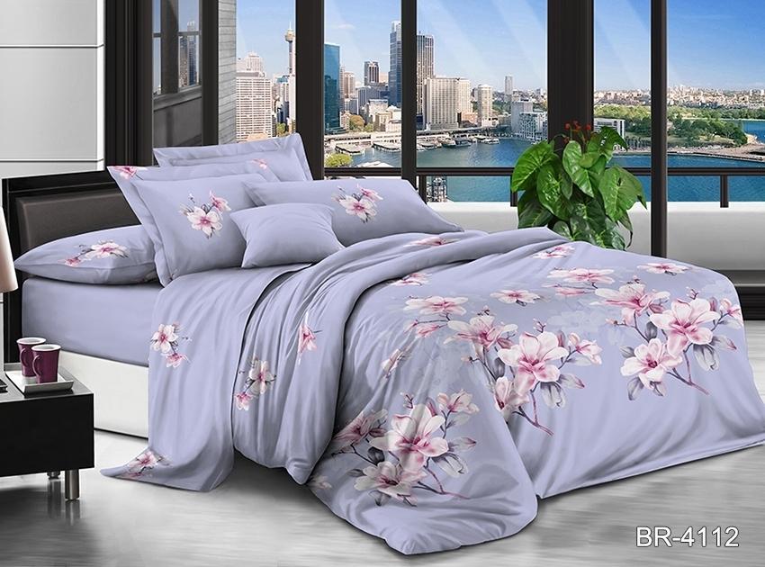 Комплект постельного белья TAGtekstil евро наволочки 70x70 см (BR-4112)