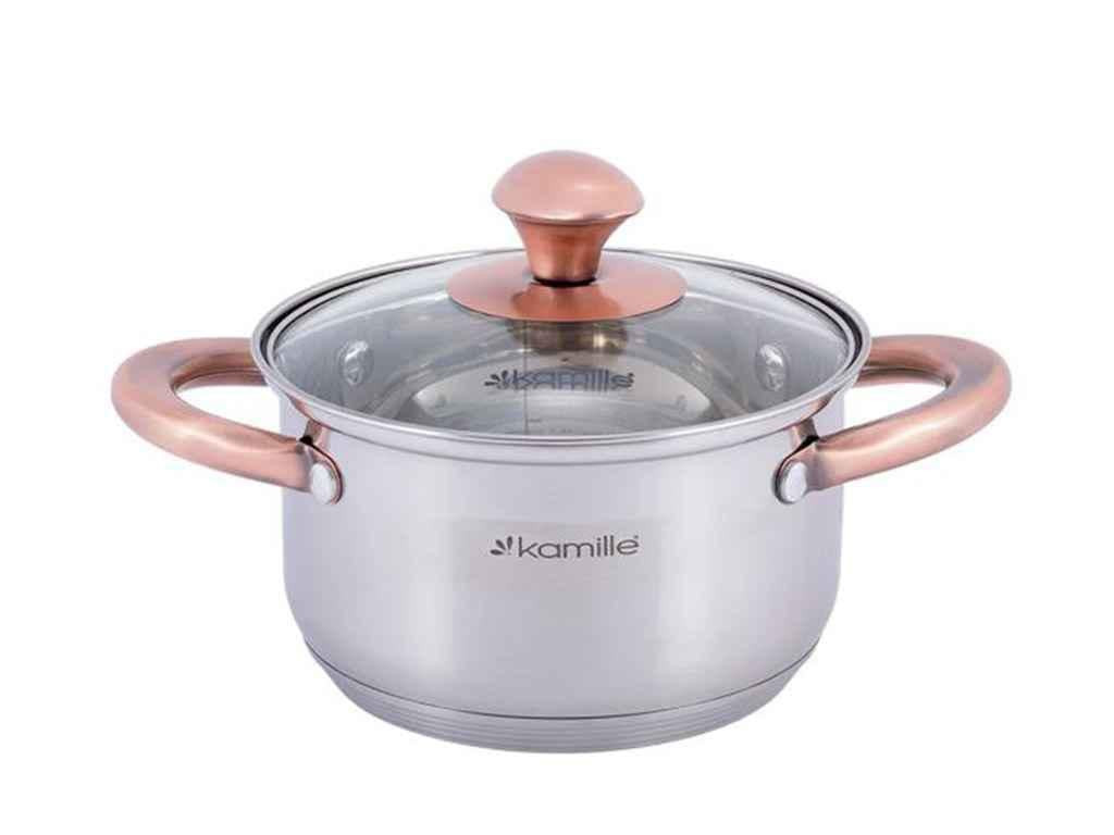 Кастрюля Kamille 4,5 л (4933)