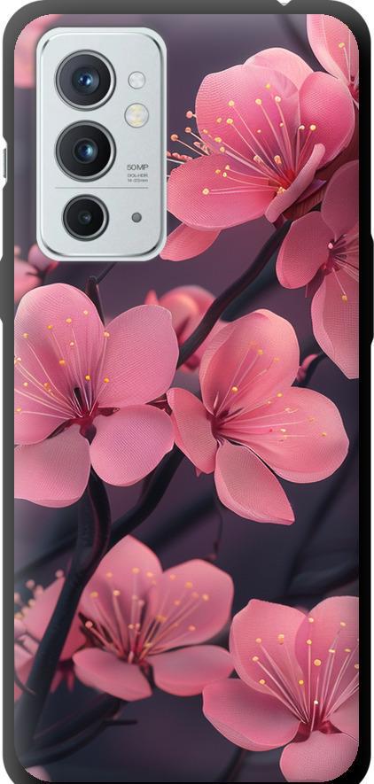 Чохол на OnePlus 9RT Пурпурова сакура (6075b-2520-42517) Чохол на OnePlus 9RT Пурпурова сакура (6075b-2520-42517)