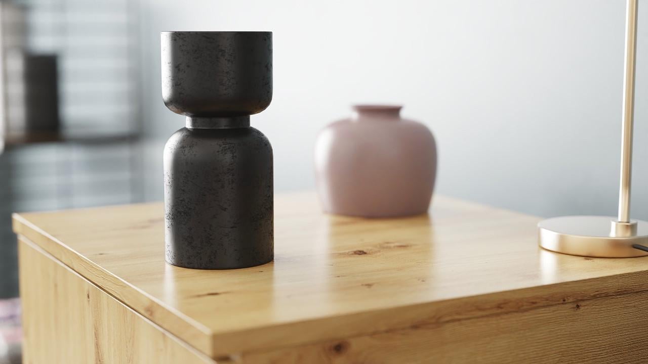 Стіл-тумба трансформер Ferrum-decor Смарт 1/2 ДСП 16 мм 750x1450x600 мм Дуб Артізан (FRD-105079) - фото 9