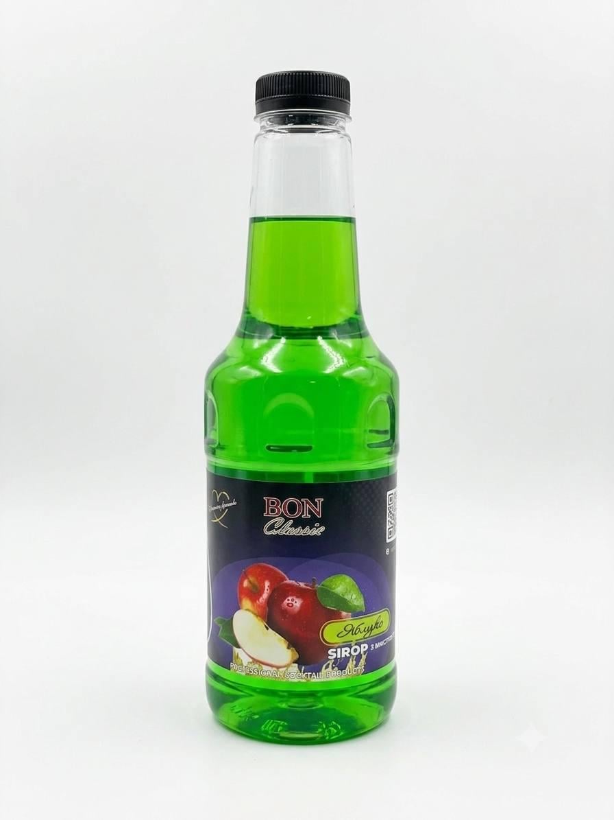 Сироп Bon Classic Яблуко для кави/коктейлів та десертів 1 л (36913638)