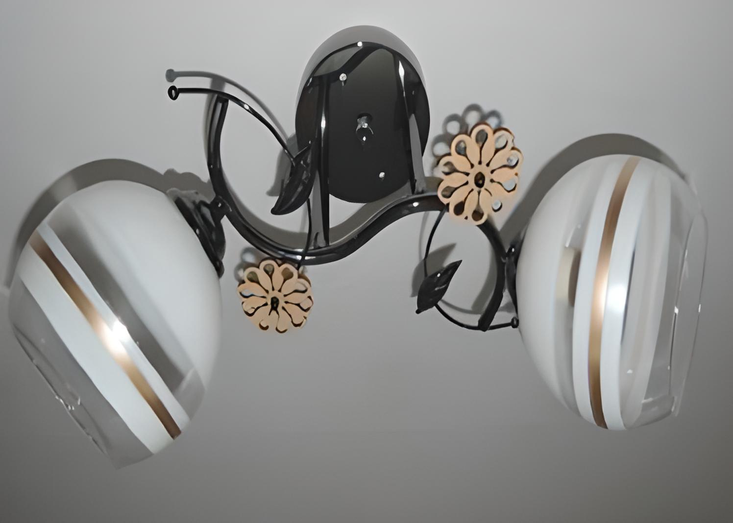 Люстра потолочная Sirius Ю 9732/2 на 2 плафона