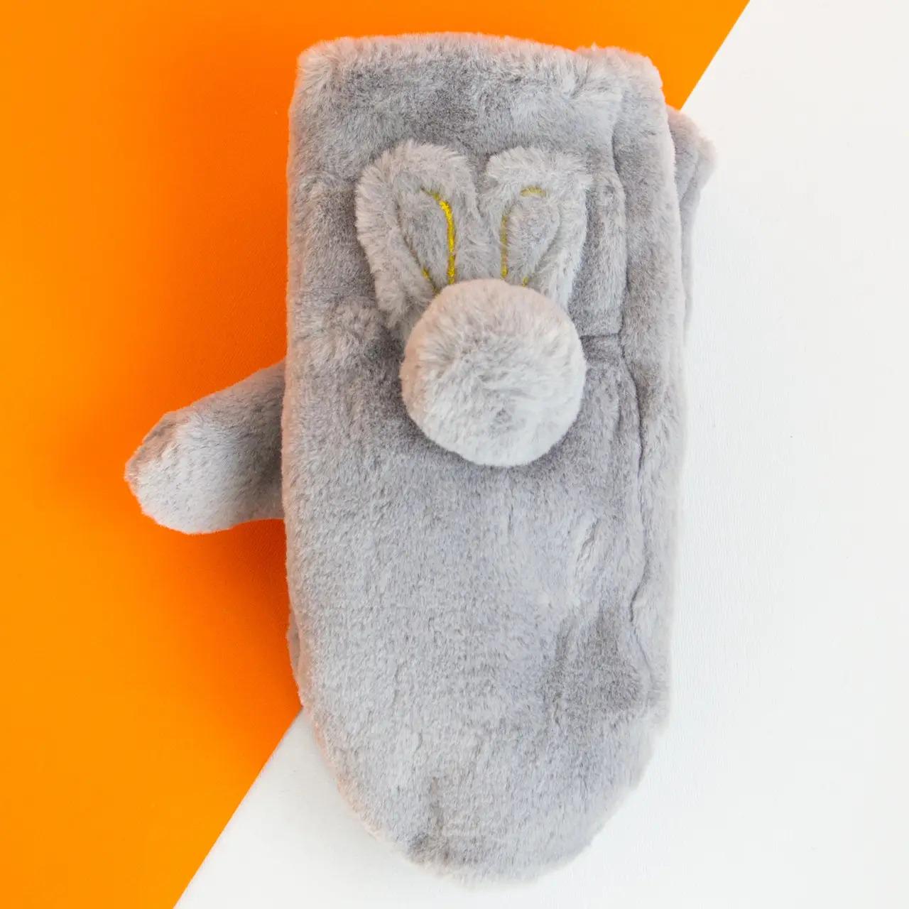 Рукавички жіночі зимові теплі хутряні S (20-J78-43)