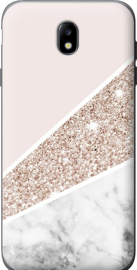 Чехол на Samsung Galaxy J7 J730 (2017) Пастельный мрамор (4342u-786-42517)