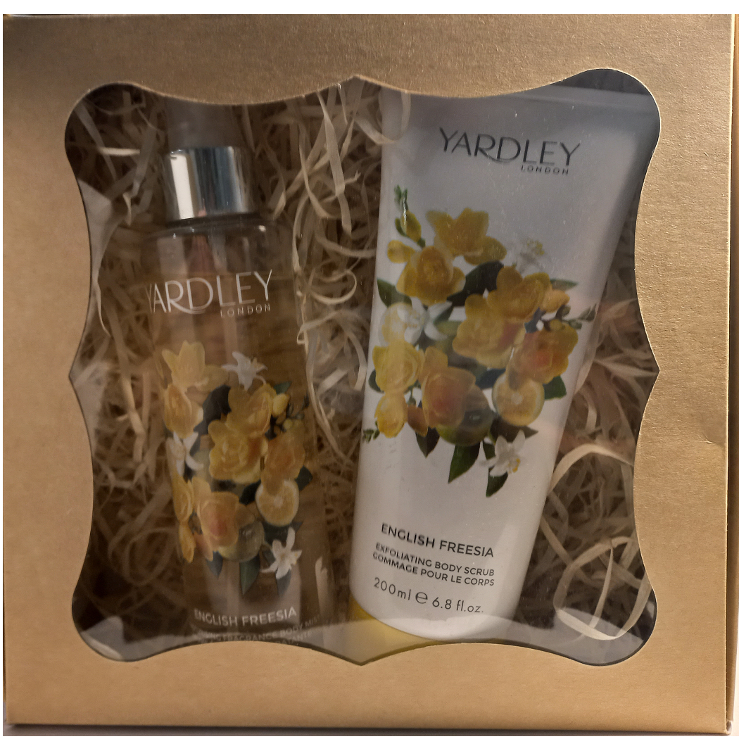 Уход для тела парфюмерный Yardley English Freesia 400 мл (2100000000251) - фото 1