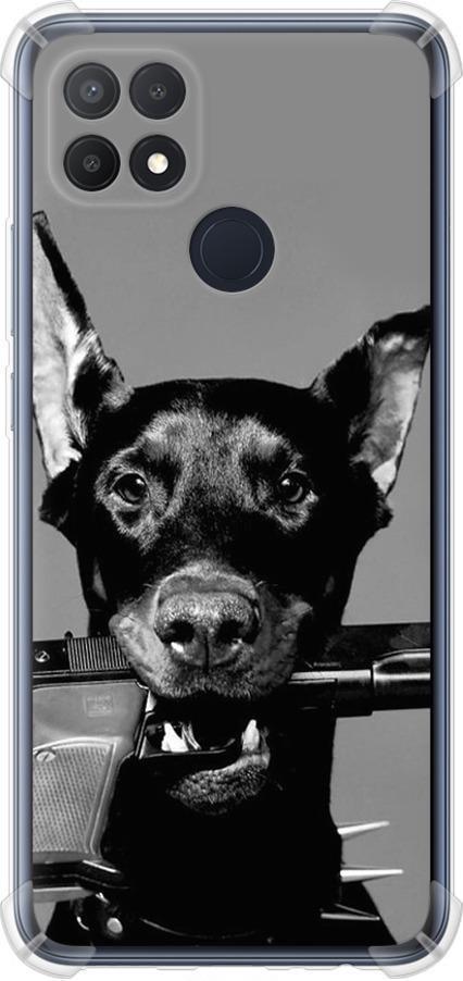Чехол на Oppo A15 Доберман (2745sp-2119-42517)