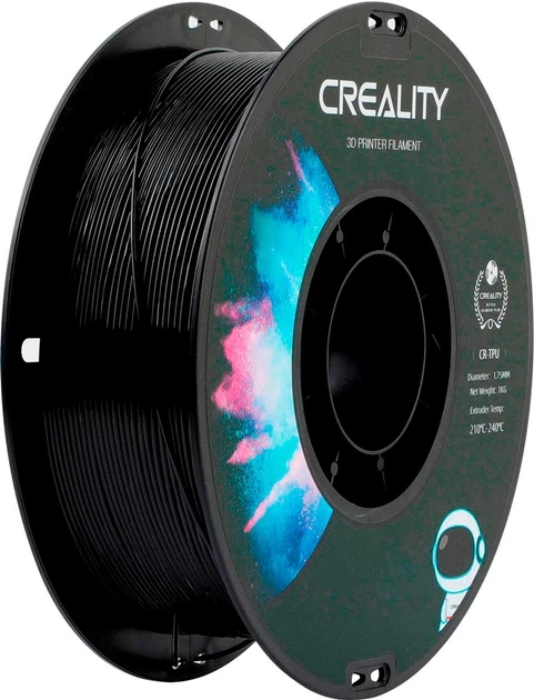 Пластик CREALITY CR-TPU 95A 1 кг 1,75 мм Черный (2879727351)