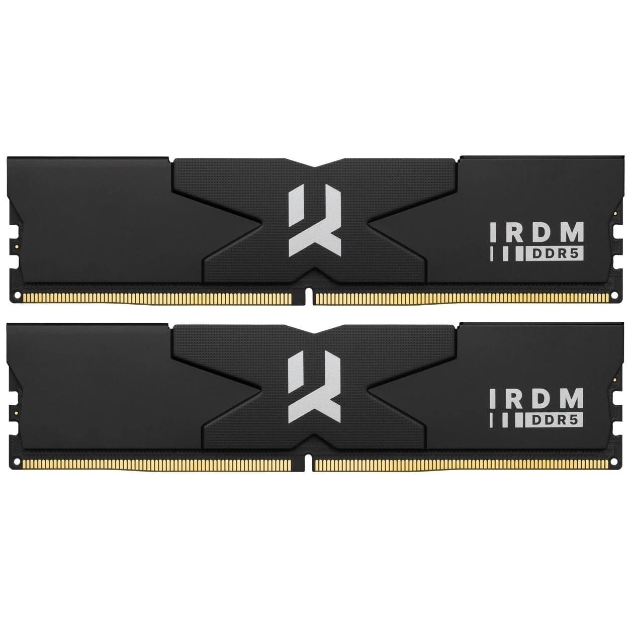 Оперативна пам'ять Goodram IRDM DDR5 32 Гб 6000 MHz Black (IR-6000D564L36S/32GDC)